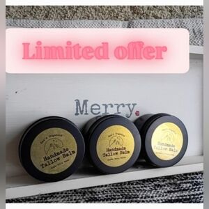 💚 Special Trio! Tallow Balm Set 12 oz